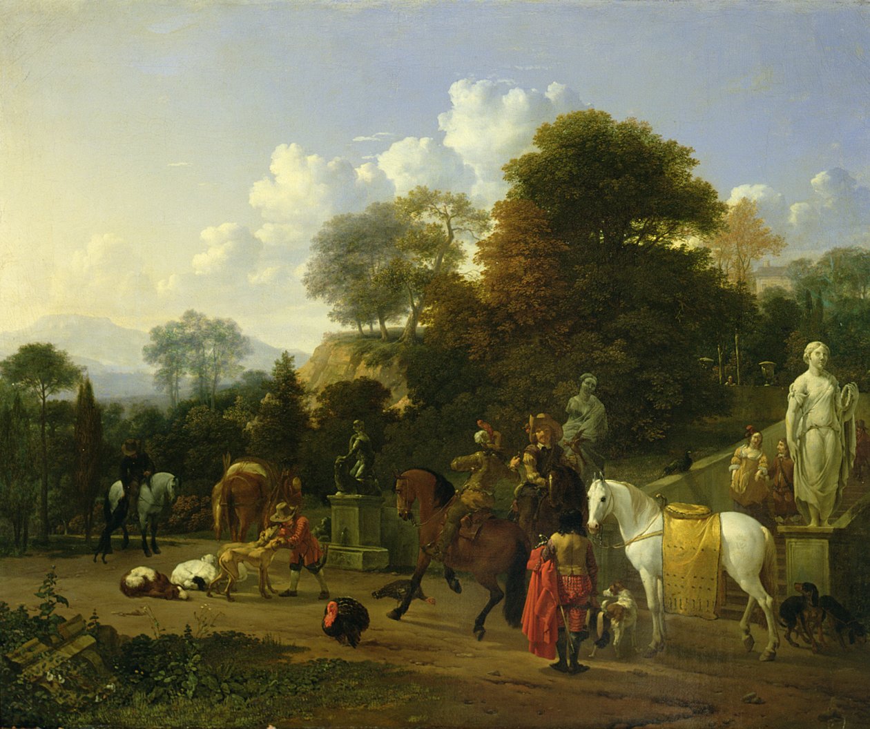 After the Hunt by Karel Dujardin: Buy fine art print