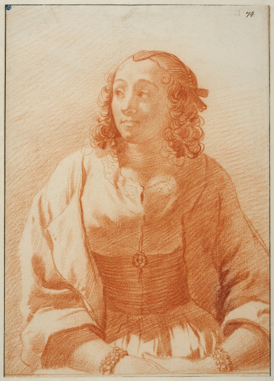 Portrait of a Young Woman by Karel Dujardin