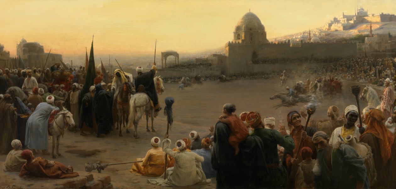 Fantasy in Egypt by Karel Ooms