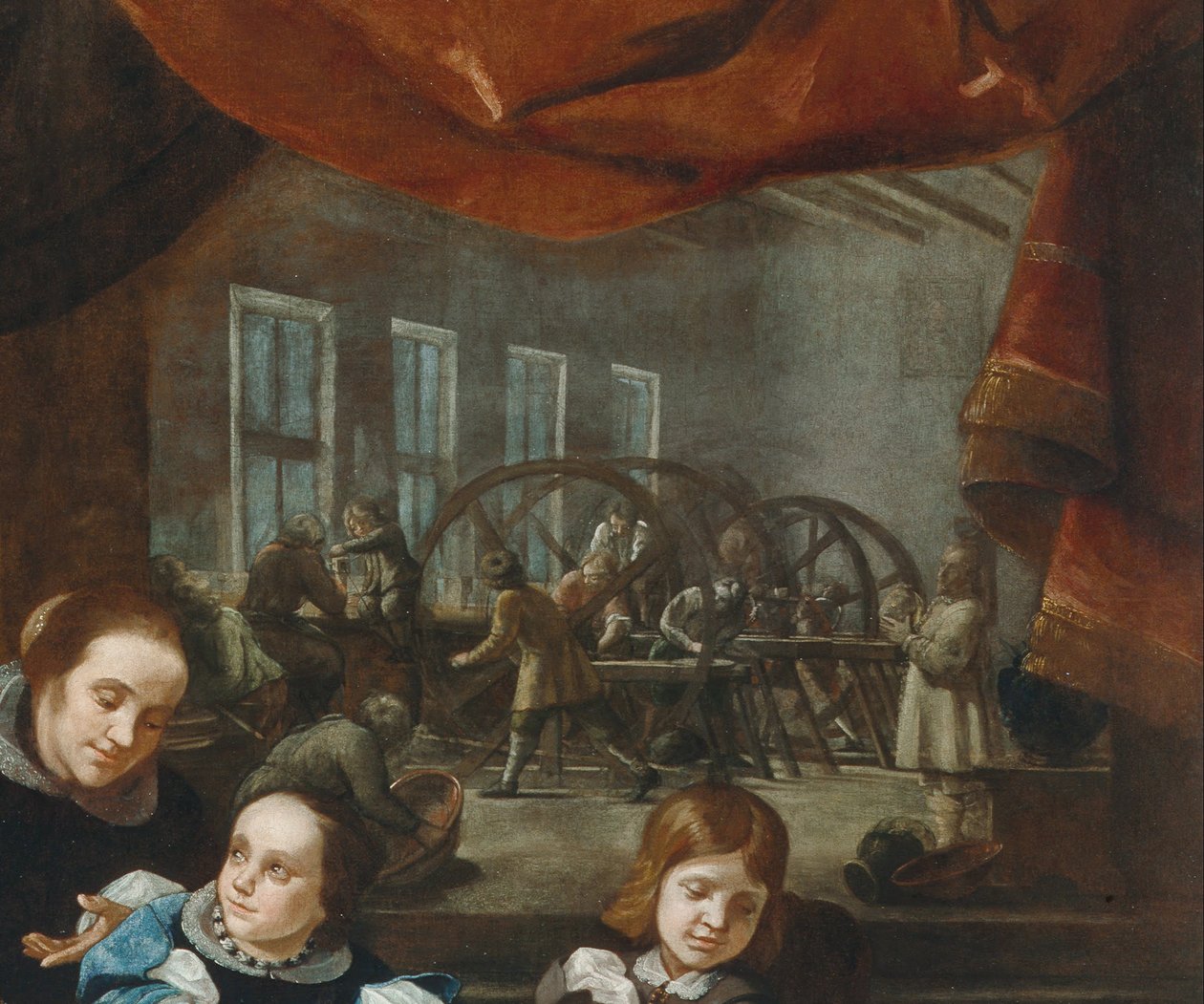 The Family of Precious Stone Cutter Dionysius Miseroni by Karel Škréta
