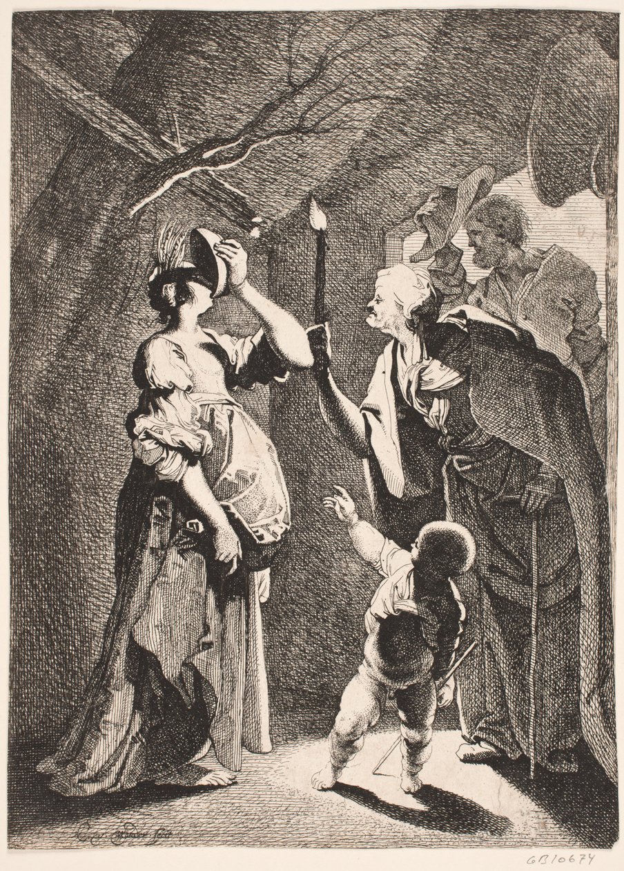 Ceres Derided by Stellio by Karel van III Mander