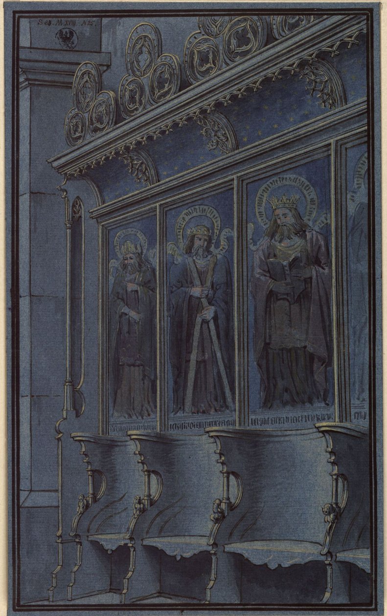Choir Stall by Karl Friedrich Schinkel