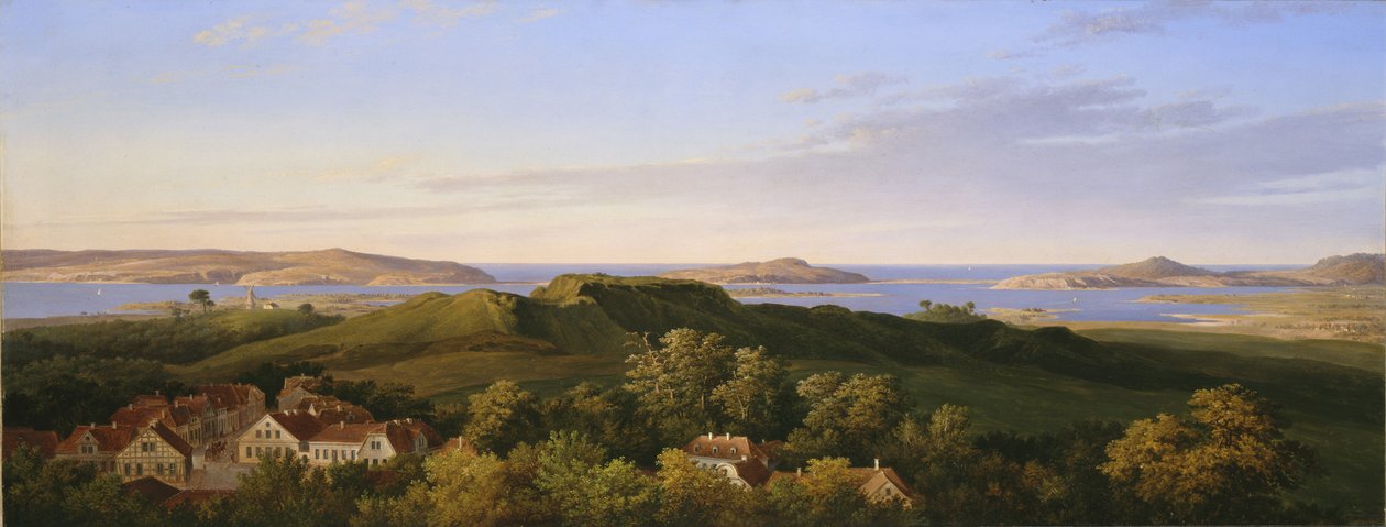 The Rugard on Rügen by Karl Friedrich Schinkel
