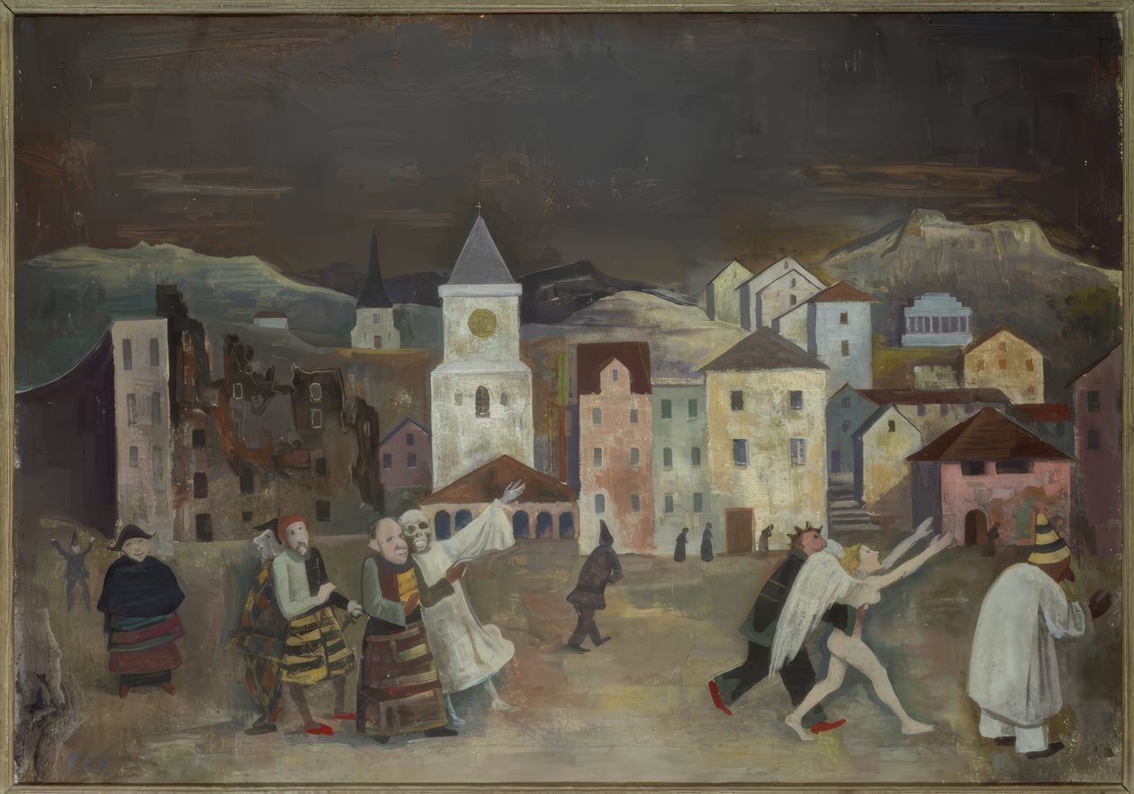 Carnival by Karl Hofer