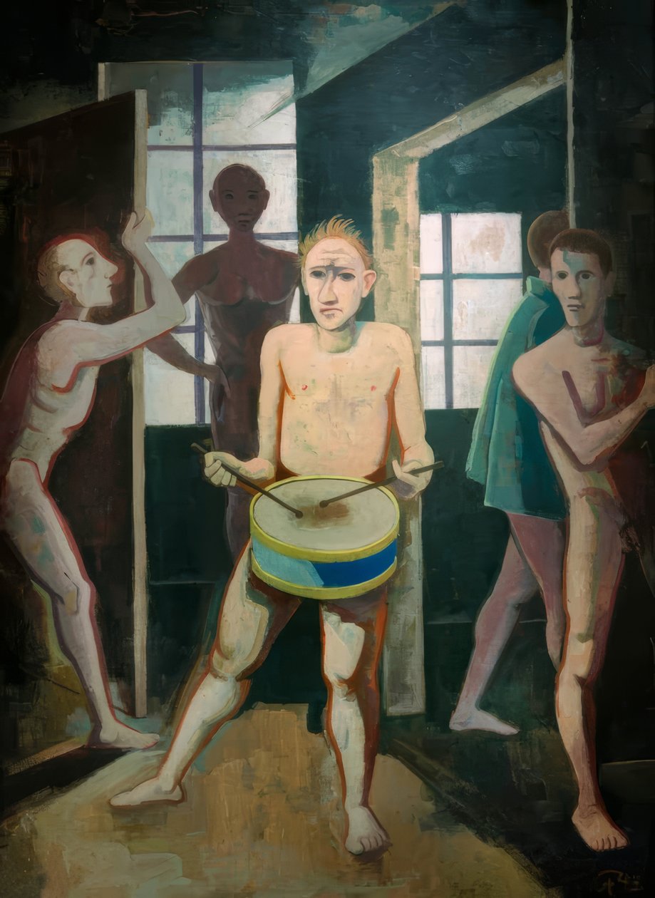 The Black Rooms by Karl Hofer