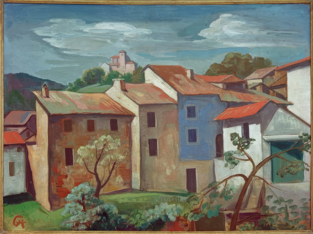 Ticino Landscape by Karl Hofer