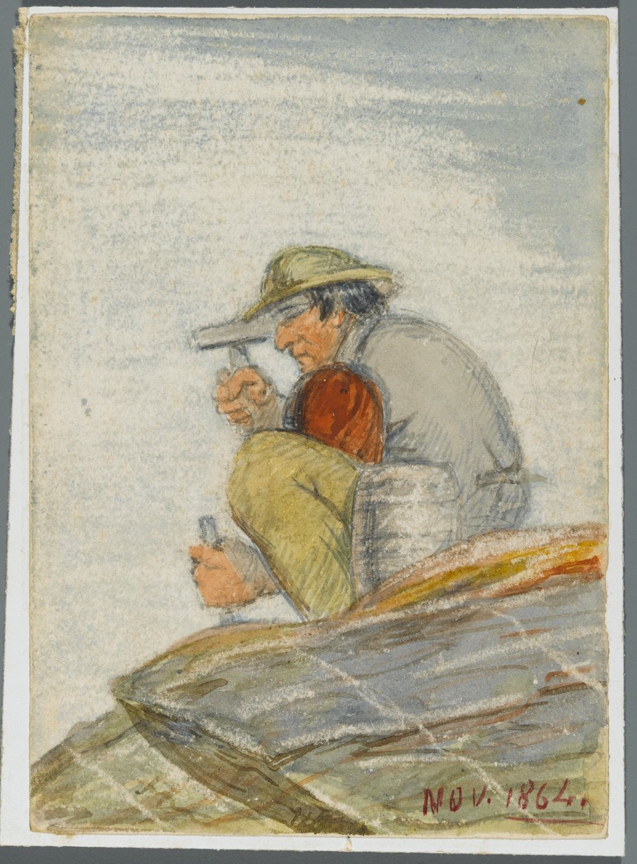 Stone Worker by Karl L.H. Mueller