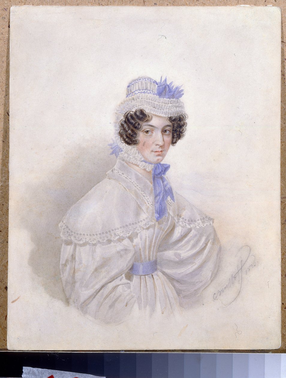 Portrait of Anna Borisovna Bakunina by Karl Pavlovich Bryullov
