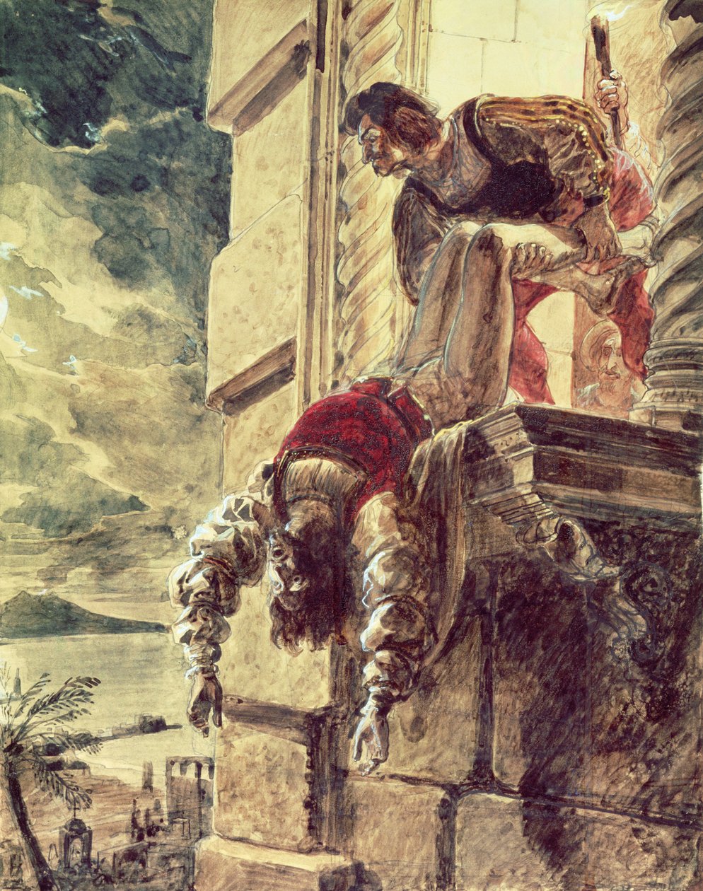 The Assassination of Prince Andrew of Hungary at Queen Joan I of Naples ...
