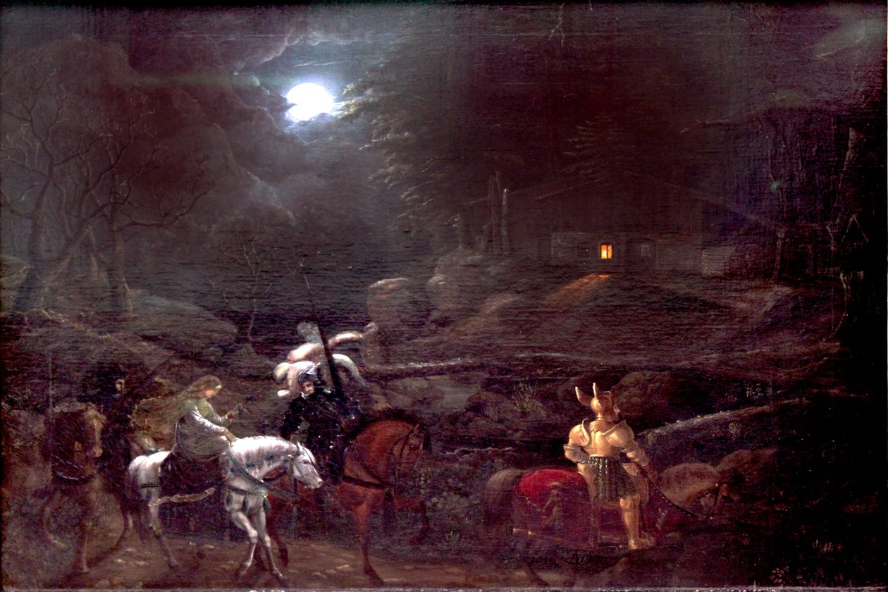 Knight before the Charcoal Burner
