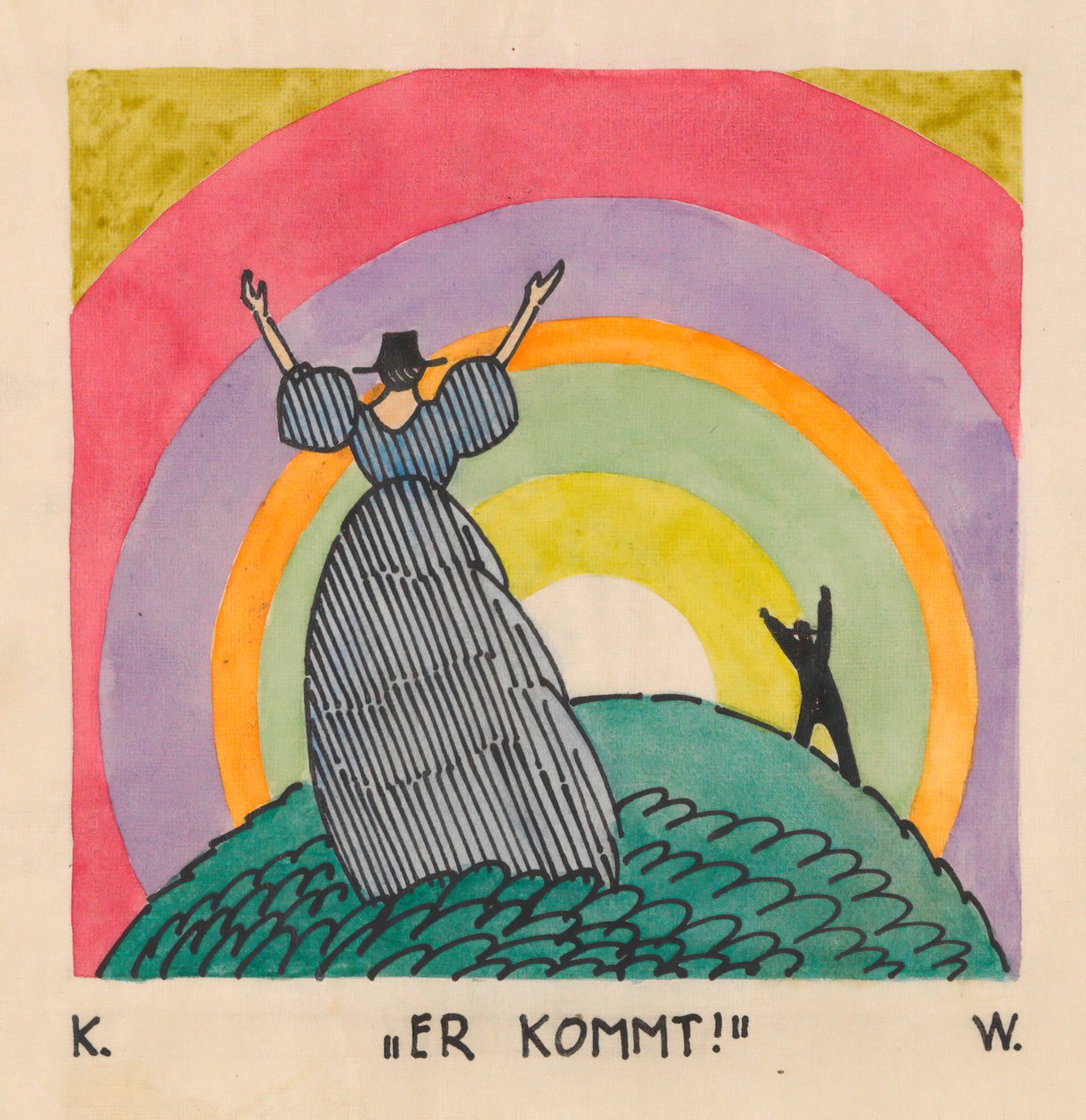 He Comes, c.1921 by Karl Wiener
