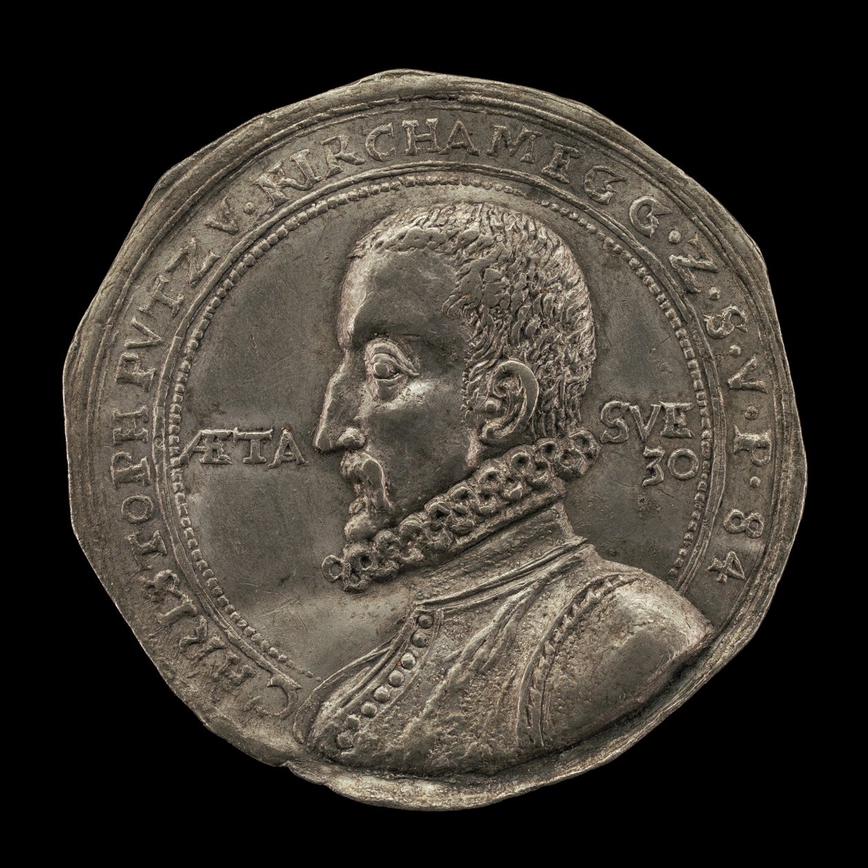 Christoph Putz von Kirchameg, Mint Master in Prague 1590, 1584 by Karl von Bieberstein