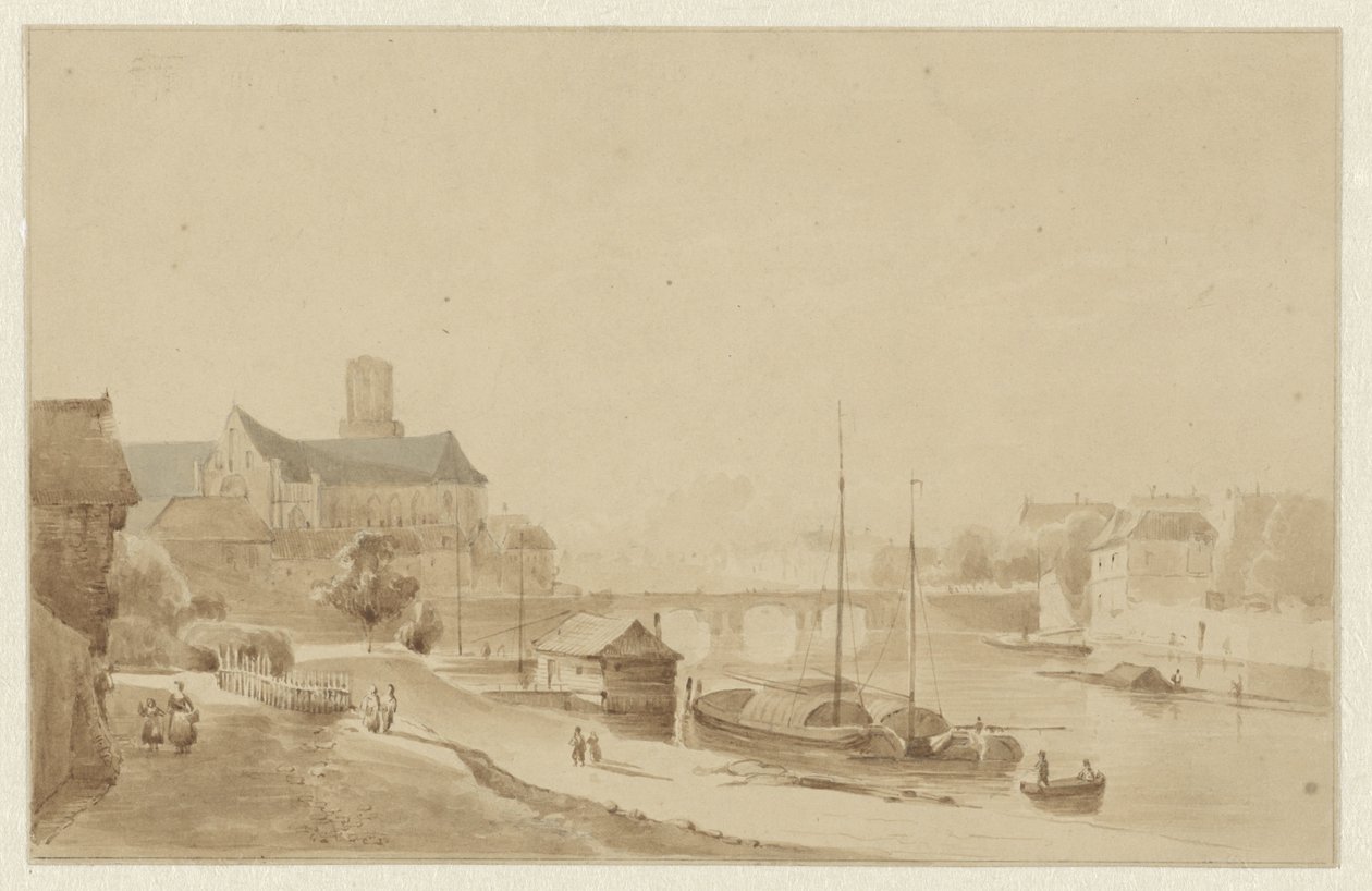 City on a River by Kasparus Karsen (possibly)