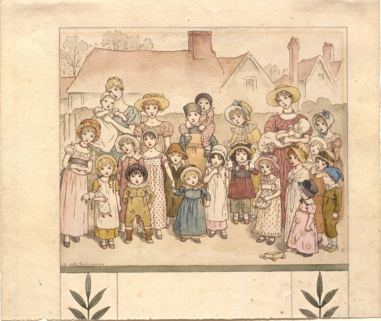 Street Show by Kate Greenaway