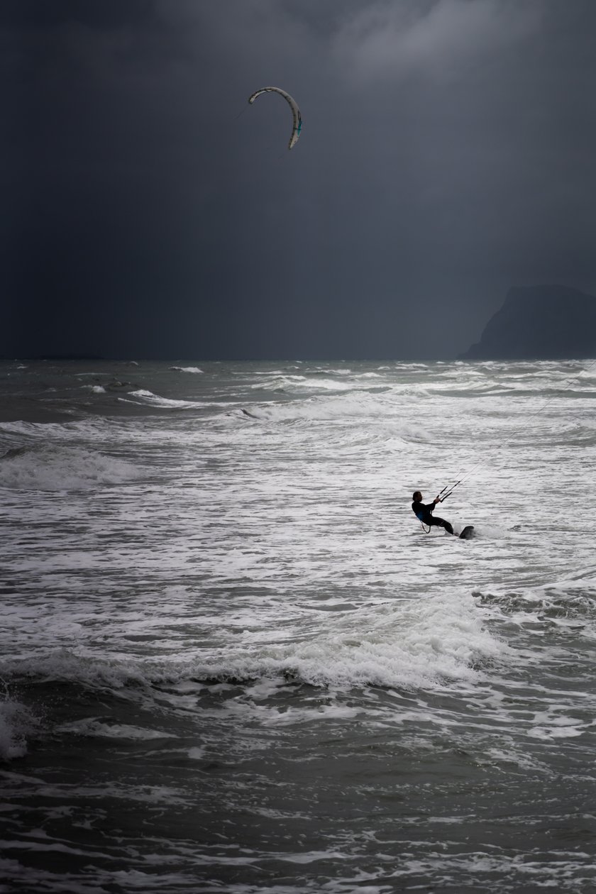 Silver Surfing, 2021 by Katha Wood