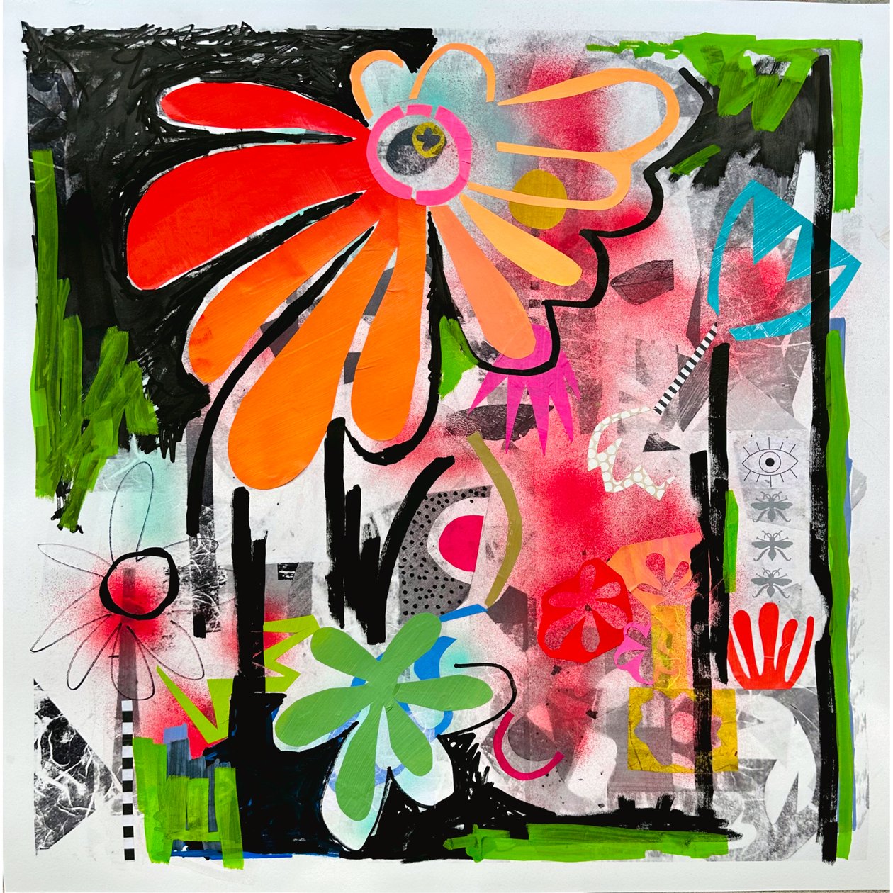 Rebel Bloom, 2025 by Kathy Dunaway