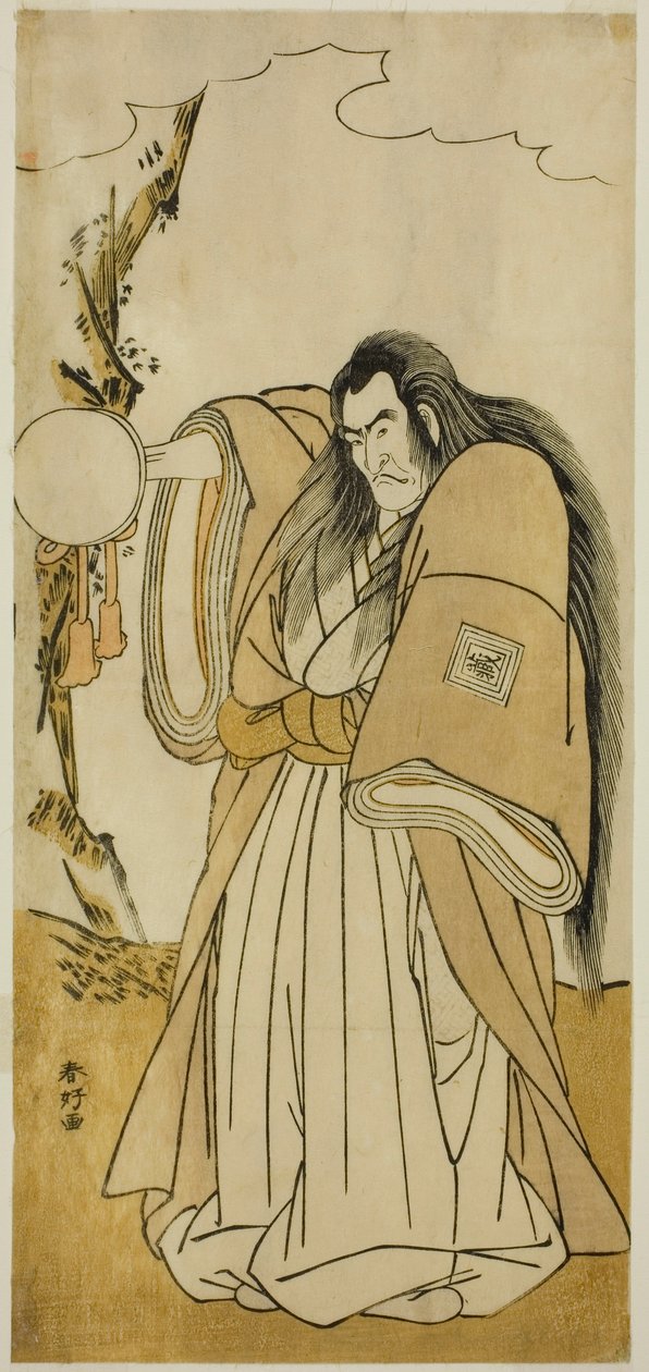 The Actor Ichikawa Danzo IV as Shutokuin in the Play Tokimekuya O-Edo no Hatsuyuki, Performed at the Morita Theater in November 1780 by Katsukawa Shunkо̄