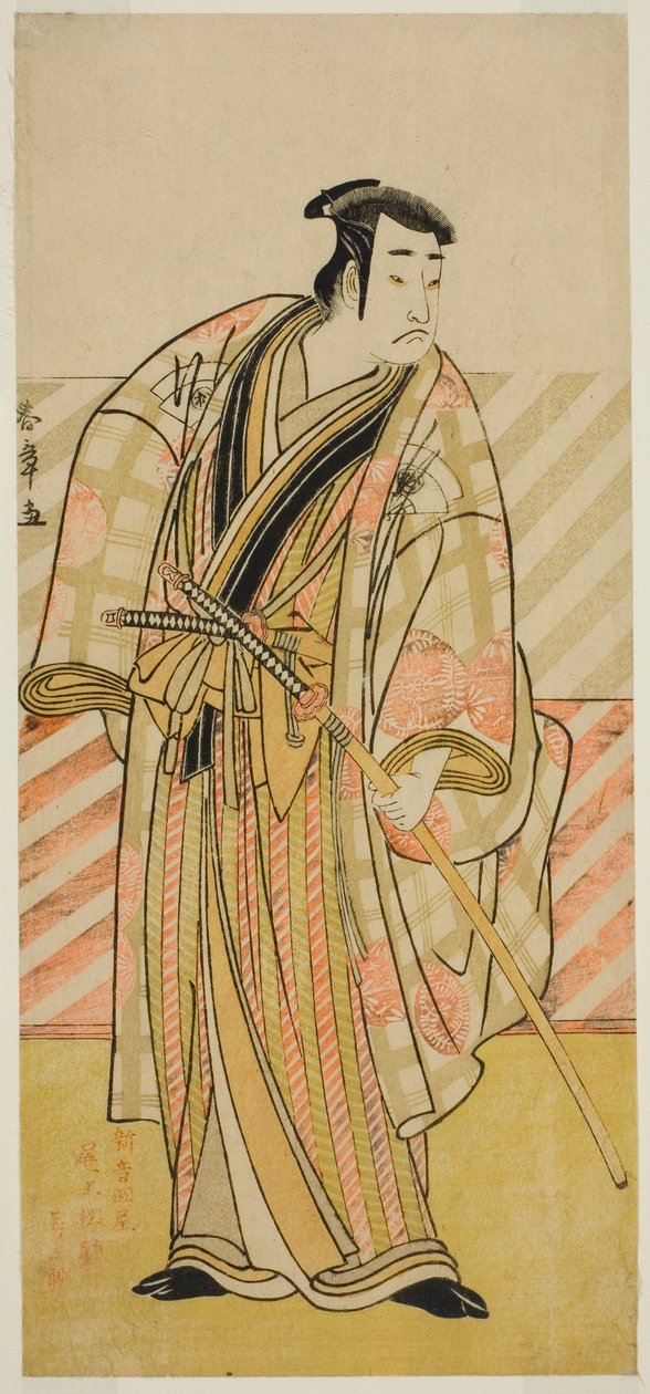 The Actor Onoe Matsusuke I in an Unidentified Role by Katsukawa Shunsho