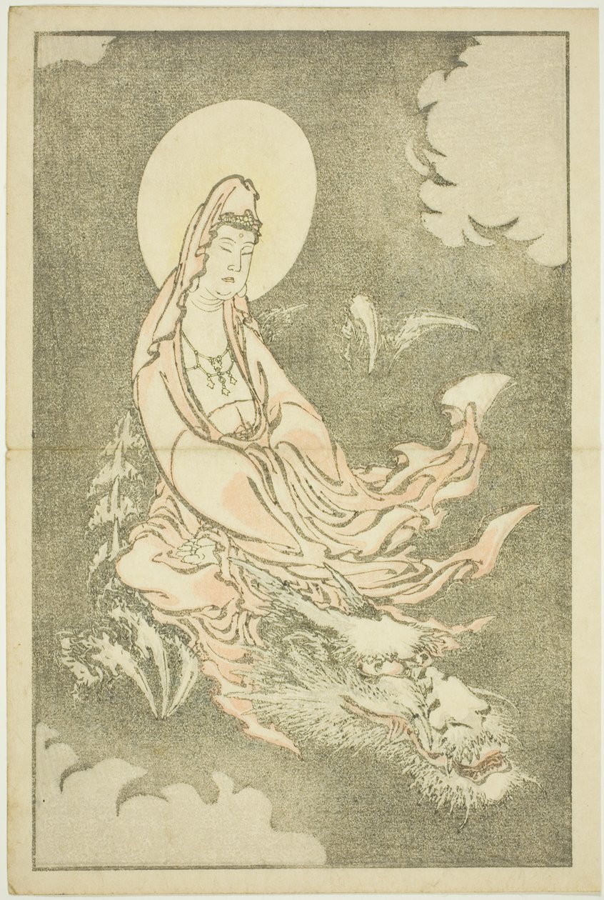 Goddess Riding a Dragon, from 