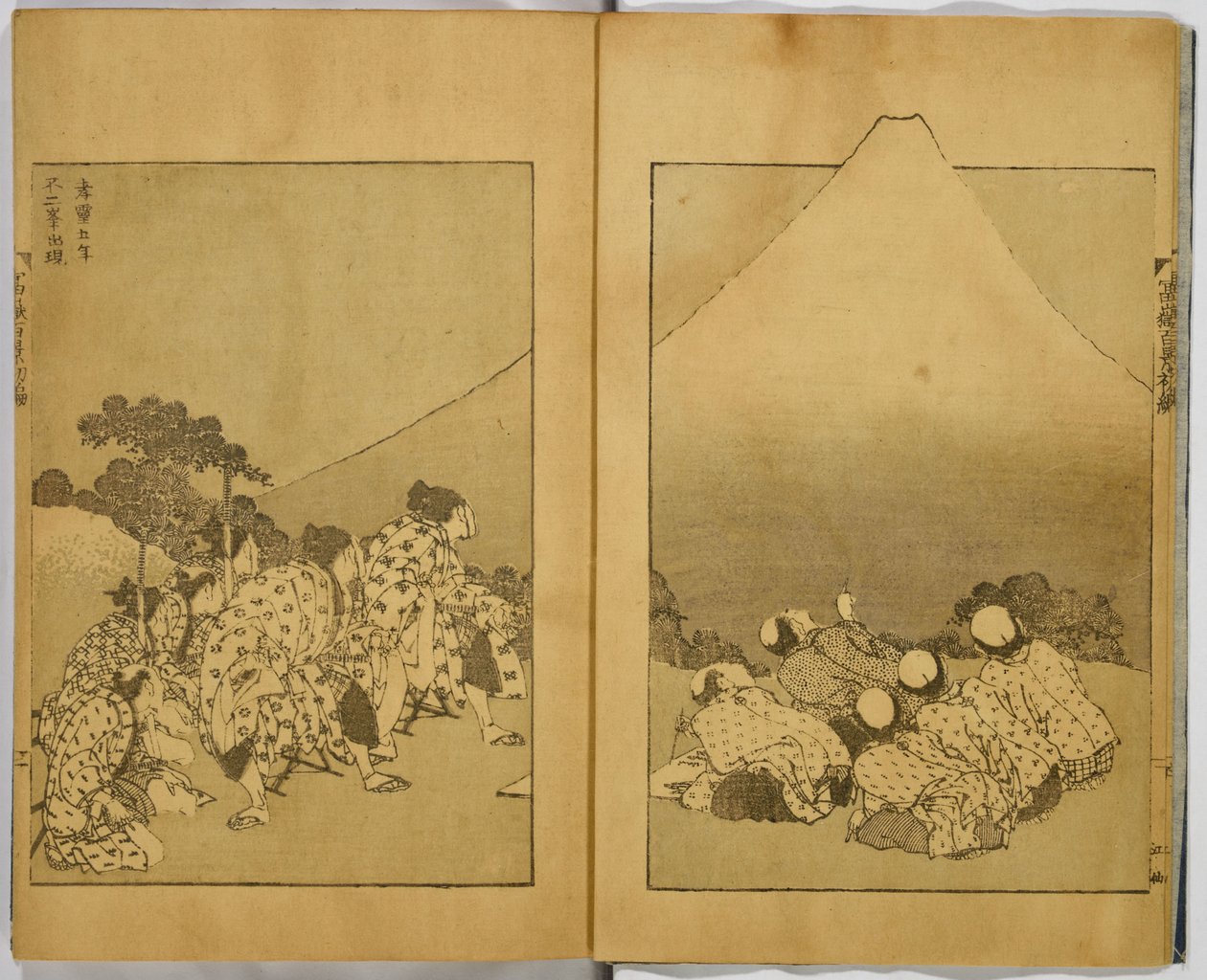 Hundred Views of Fuji by Katsushika Hokusai