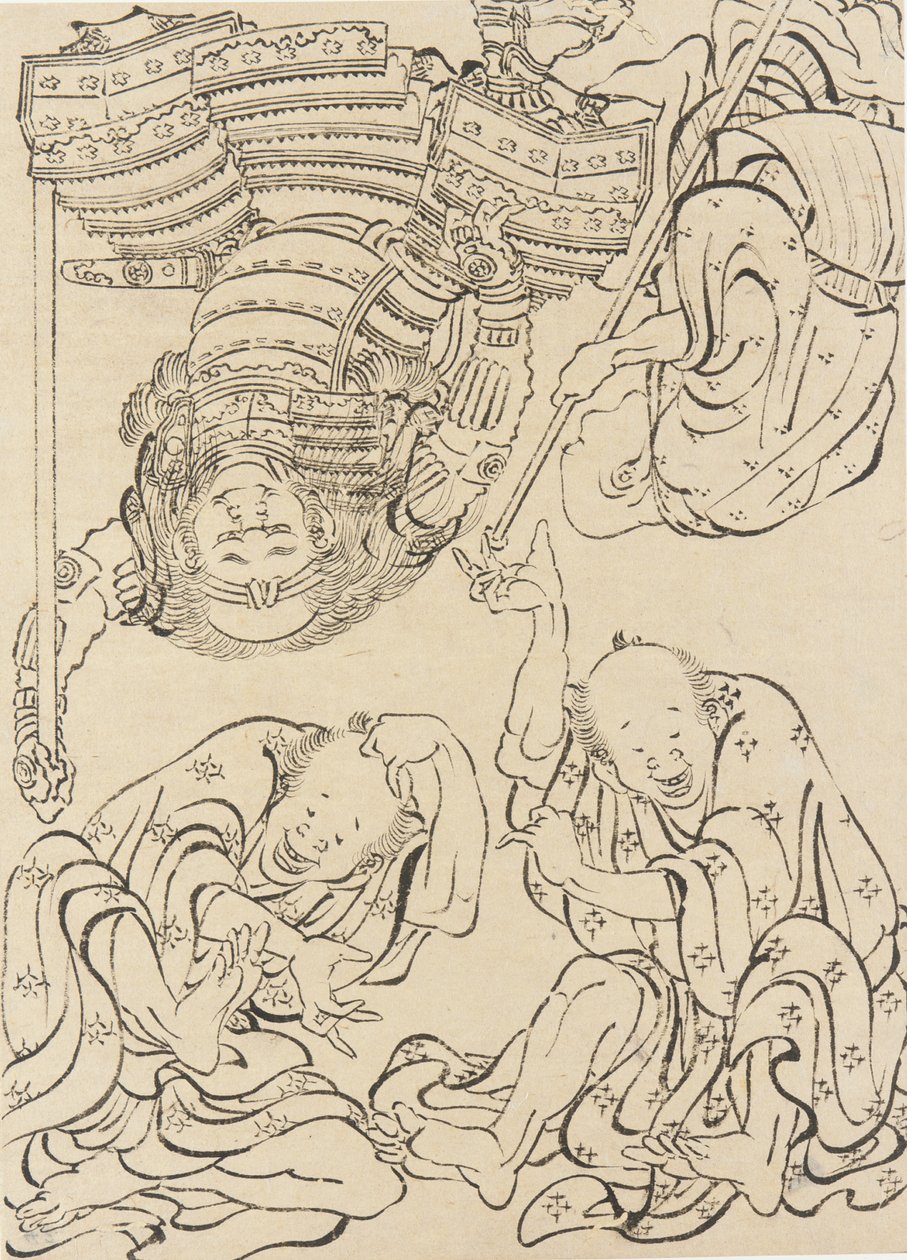 Miscellaneous figures, late 18th-early 19th century by Katsushika Hokusai