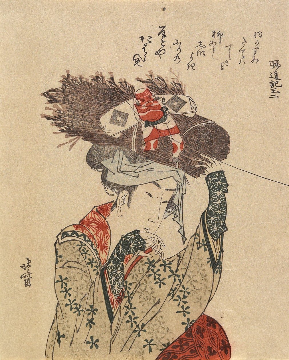 Ohara-me, 1797-1819 by Katsushika Hokusai