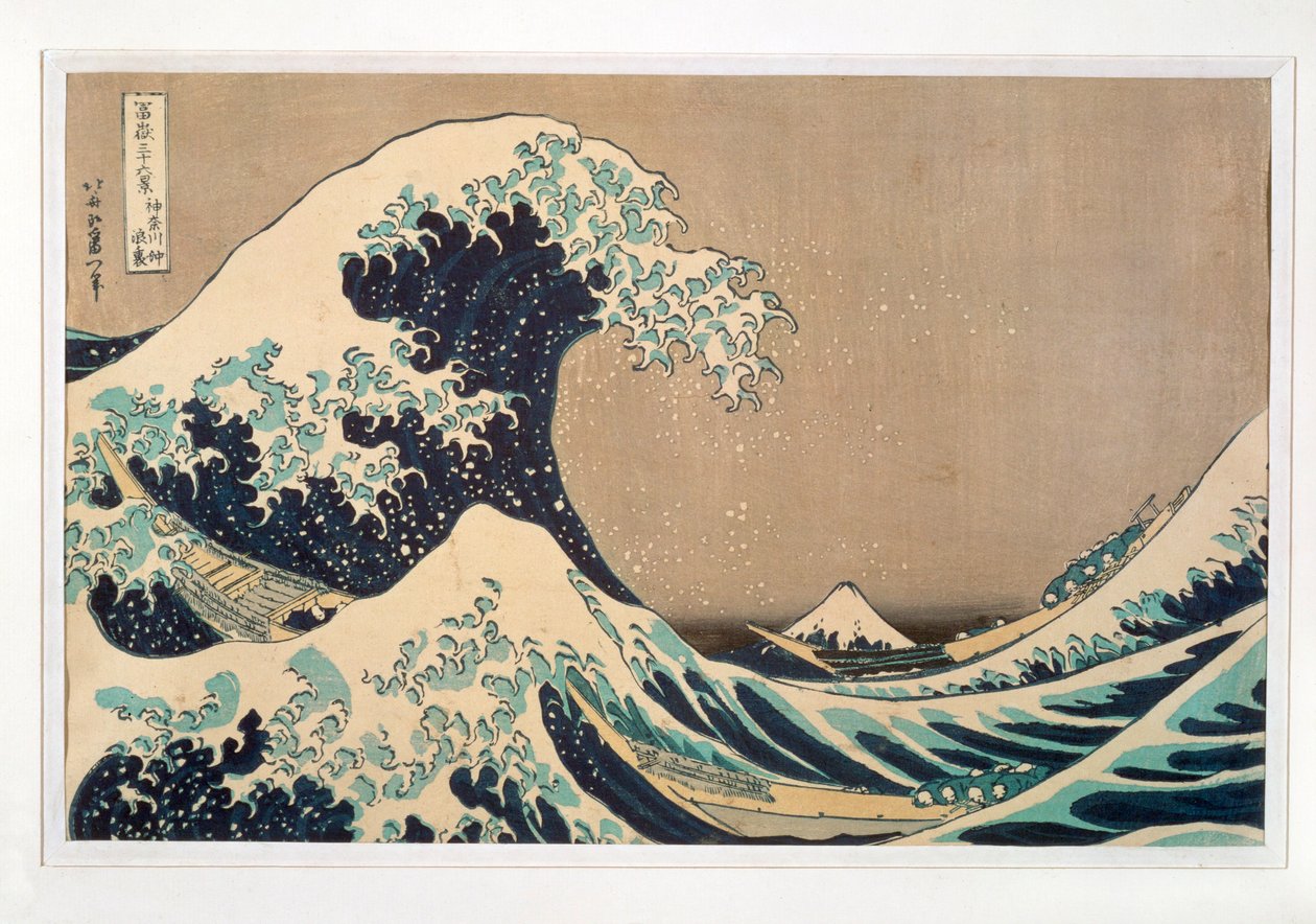 Under the Wave off Kanagawa or The Great Wave, c.1830-31 by Katsushika Hokusai