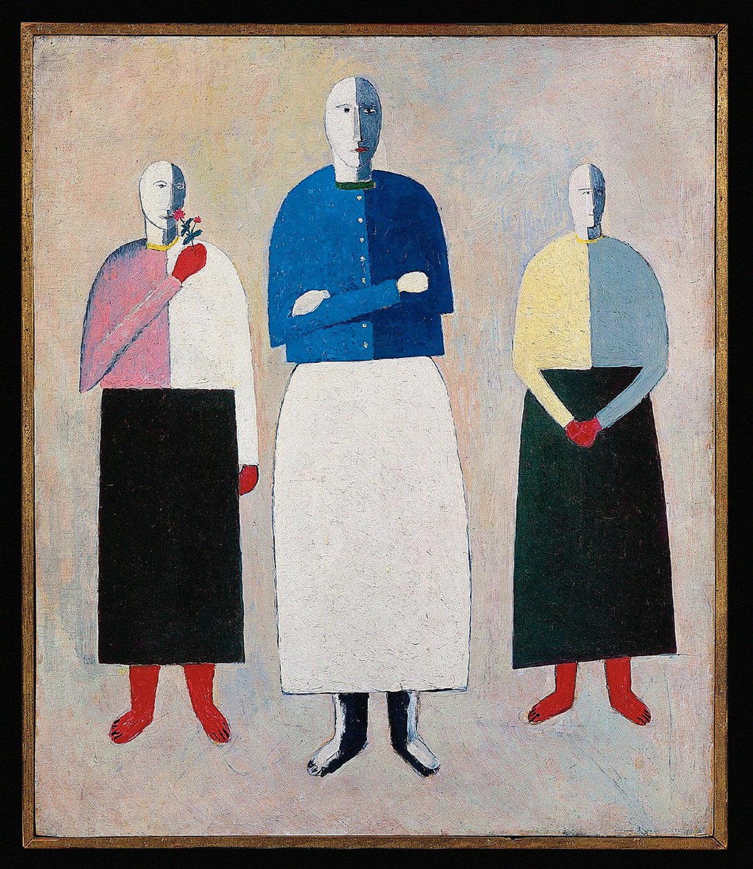Composition with La Gioconda by Kazimir Severinovich Malevich