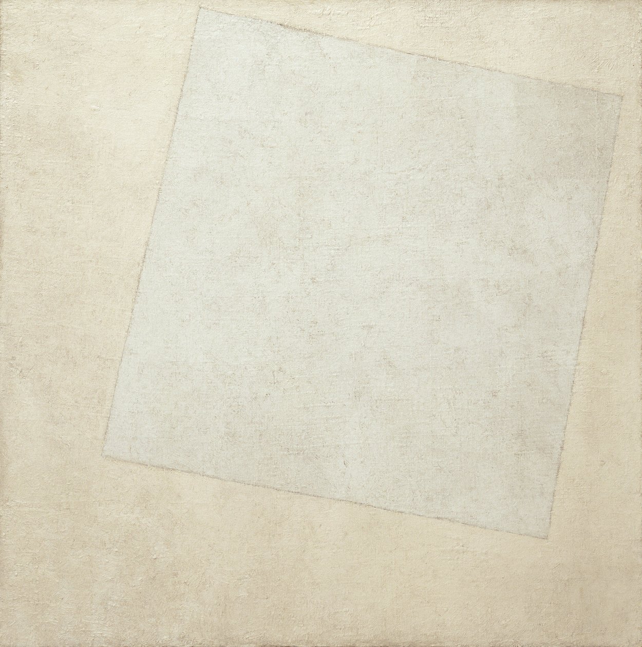 Suprematist Composition: White on White by Kazimir Severinovich Malevich