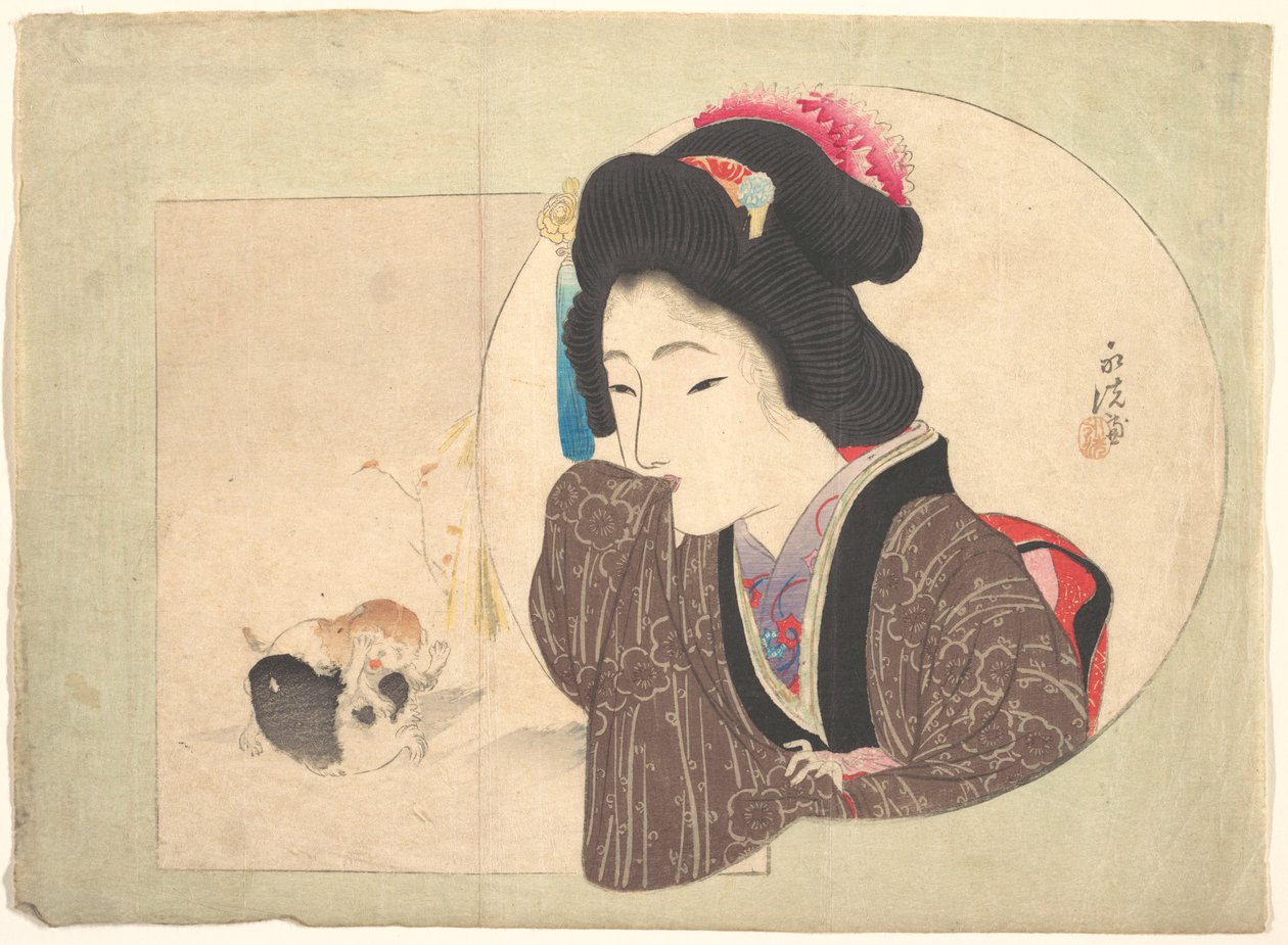 Print by Keisai Eisen