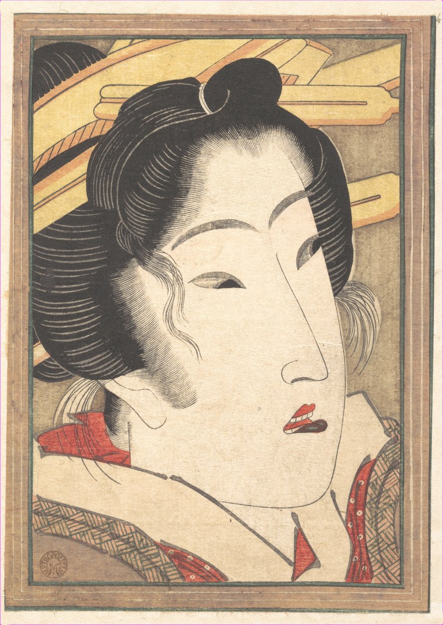 Rejected Geisha from Passions Cooled by Springtime Snow by Keisai Eisen