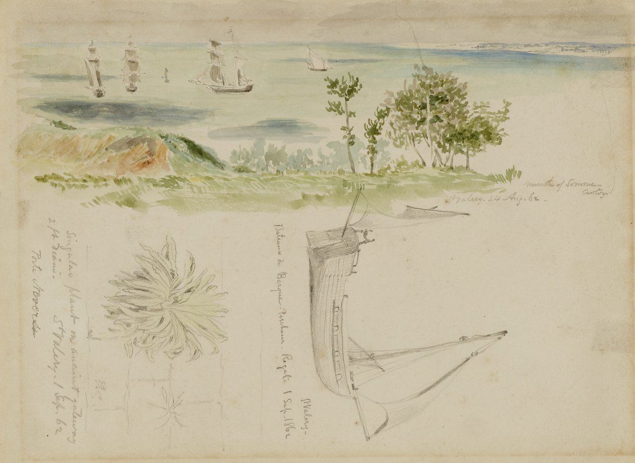 Coastal Scene by Kellogg, Miner Kilbourne