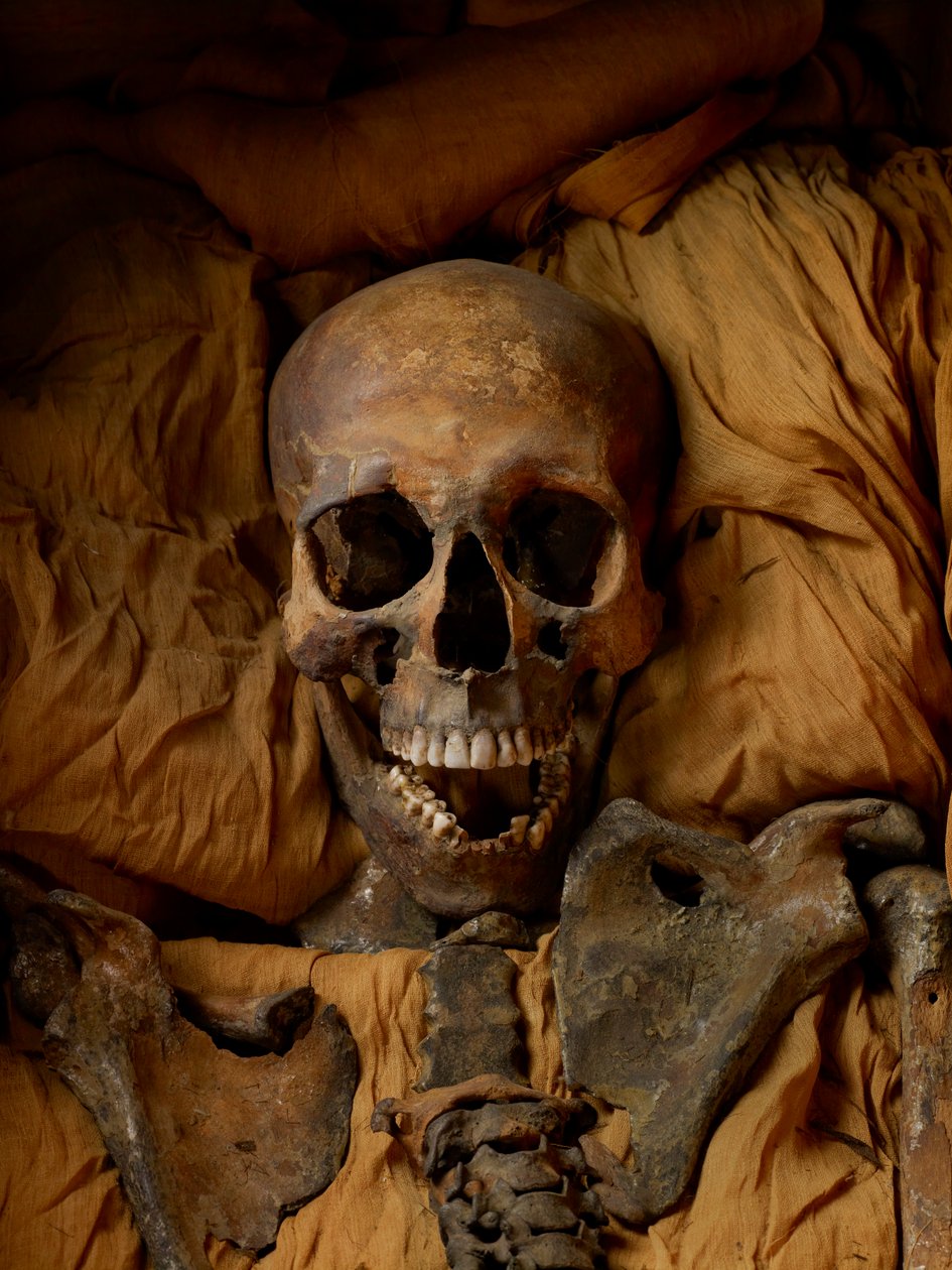 Mummy of King Tut's father Akhenaten by Kenneth Garrett