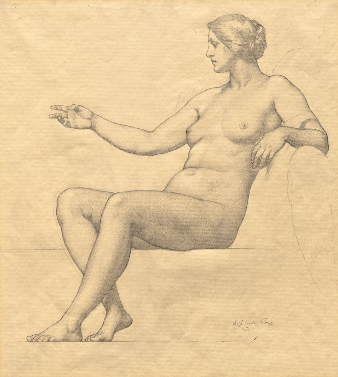 Sketch by Kenyon Cox