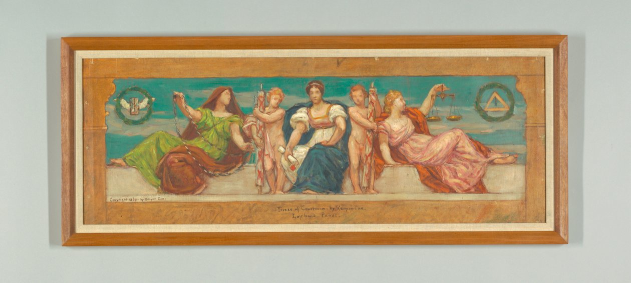 The Common Law, Study for Left Panel of 