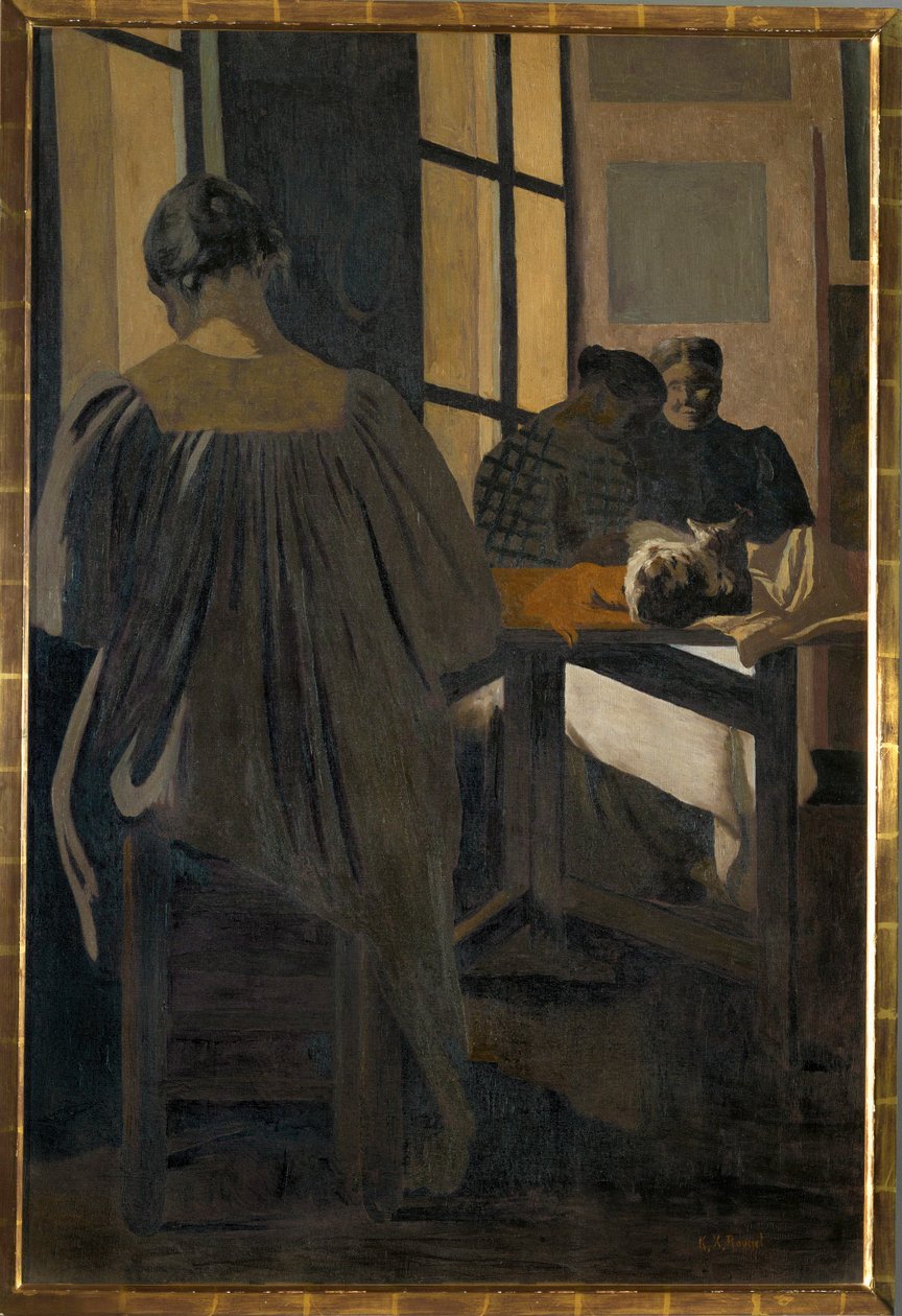 The Sewing Workshop by Ker Xavier Roussel