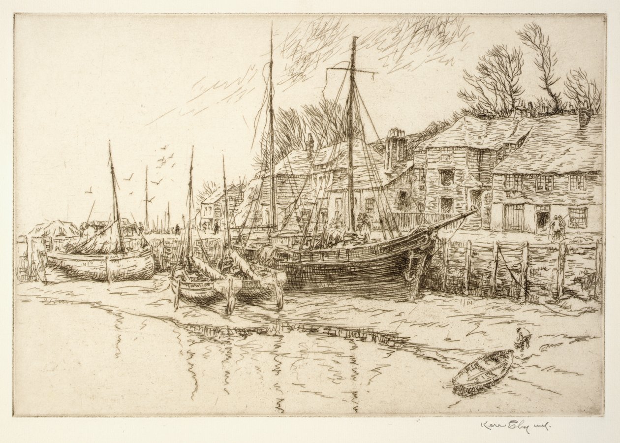 Boat Houses by Kerr Eby