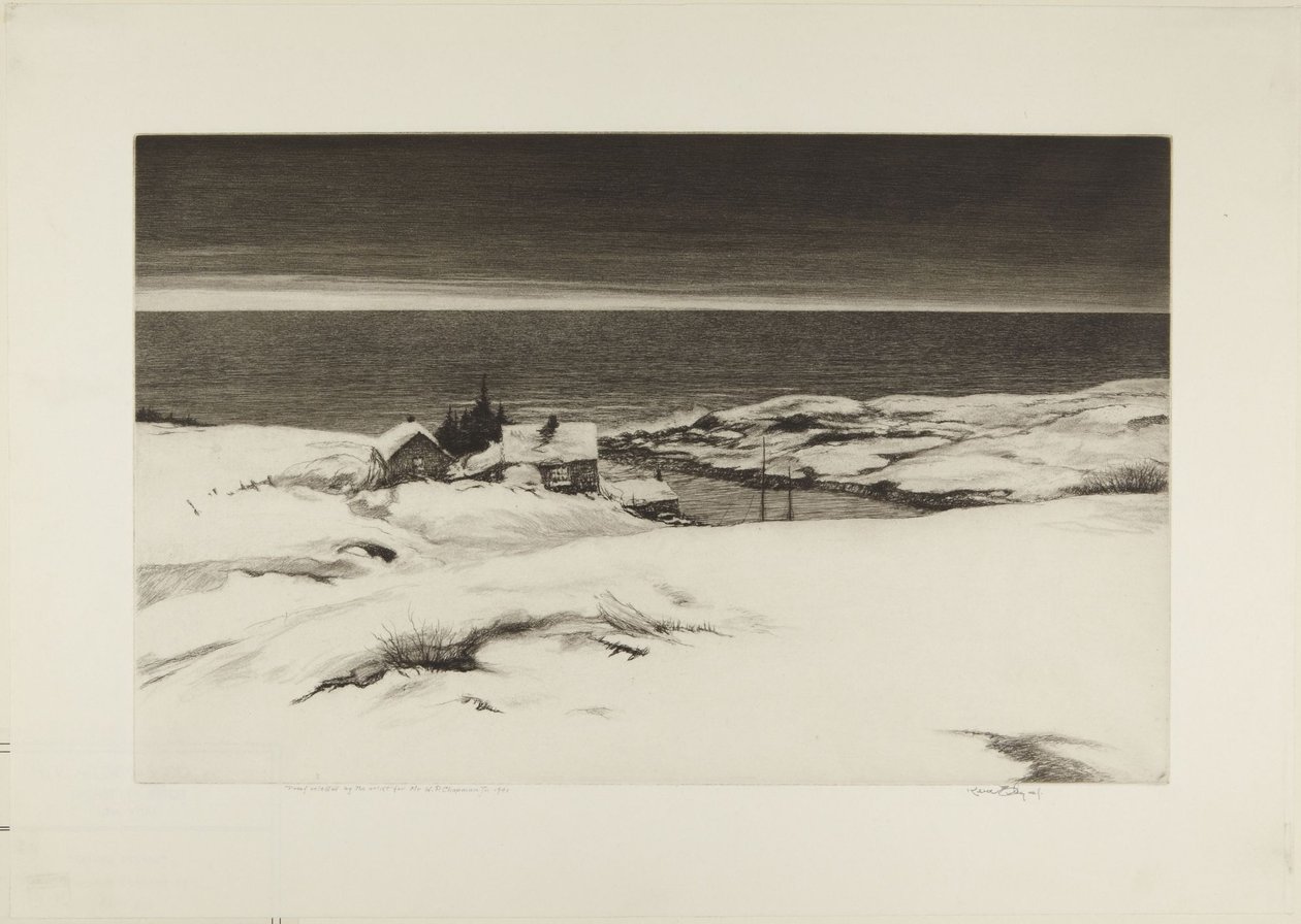 Island Winter by Kerr Eby