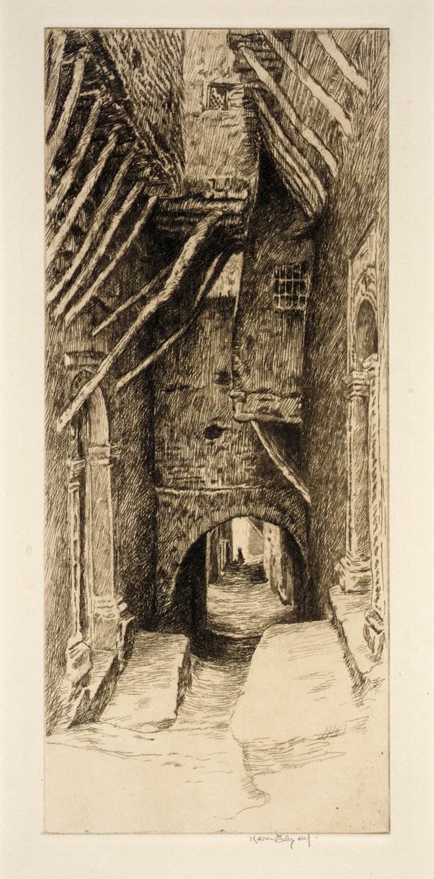 Steps and Doorways (St. of the Red Sea) by Kerr Eby