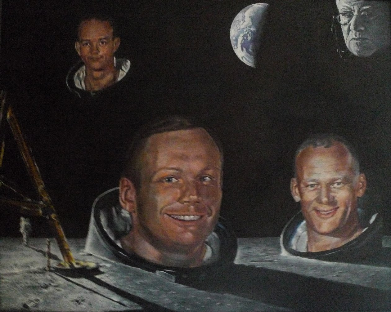 Monuments On The Moon by Kevin Parrish
