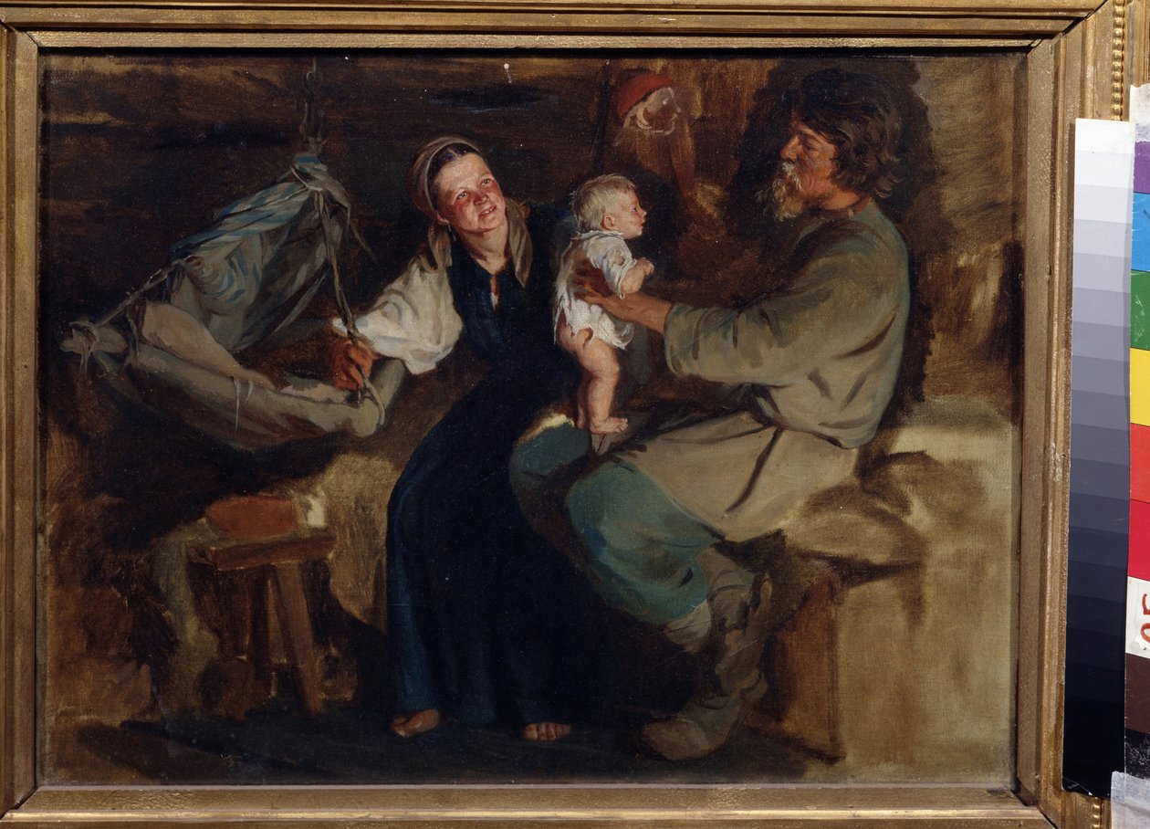 Parental Joy by Kirill Vikentievich Lemoch