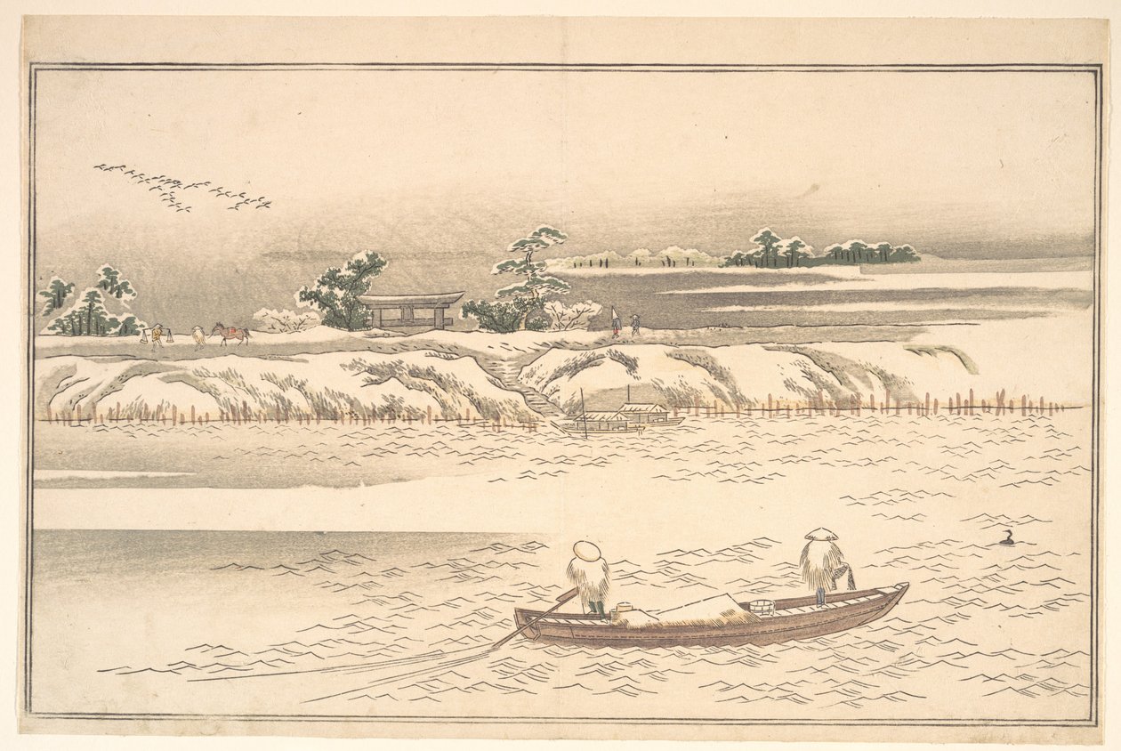 Book of Ehon Ginsekai (The World in Silver) by Kitagawa Utamaro
