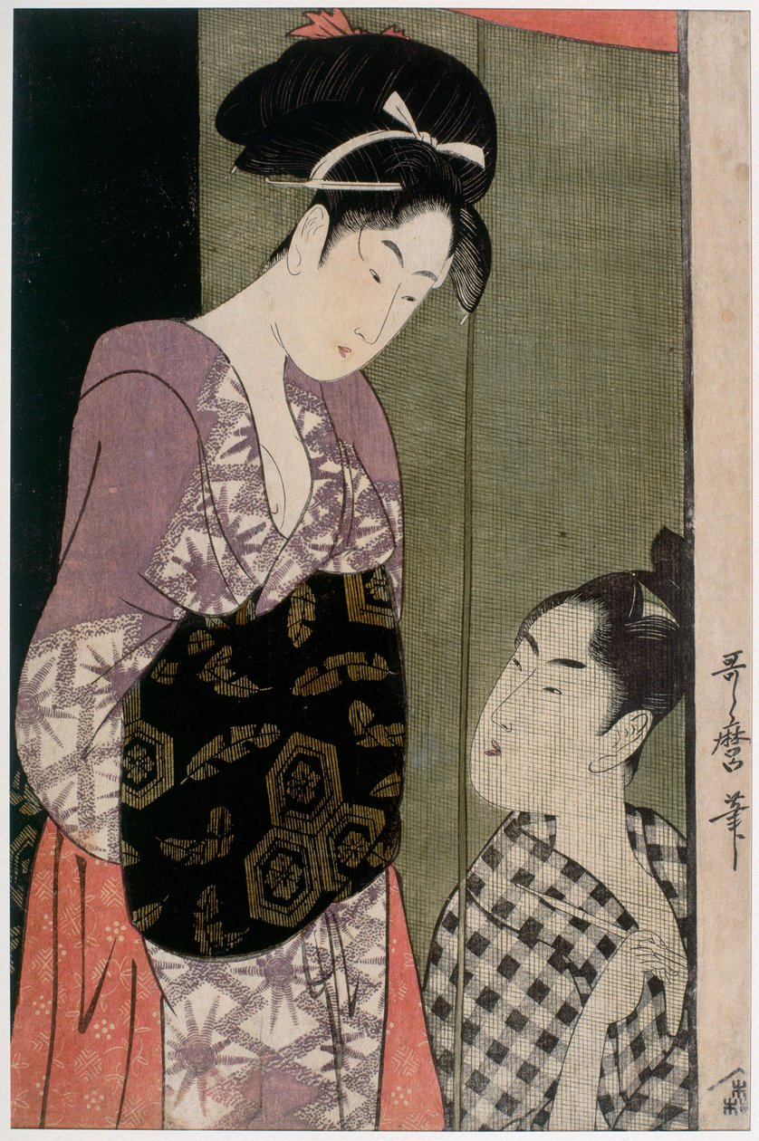 Mosquito Net, c1797 by Kitagawa Utamaro