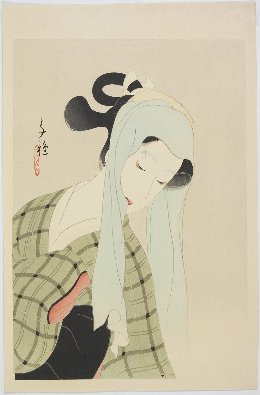 Ochiyo from Chikamatsu Play Shinj? yoi g?shin by Kitani Chigusa Kitani Chigusa