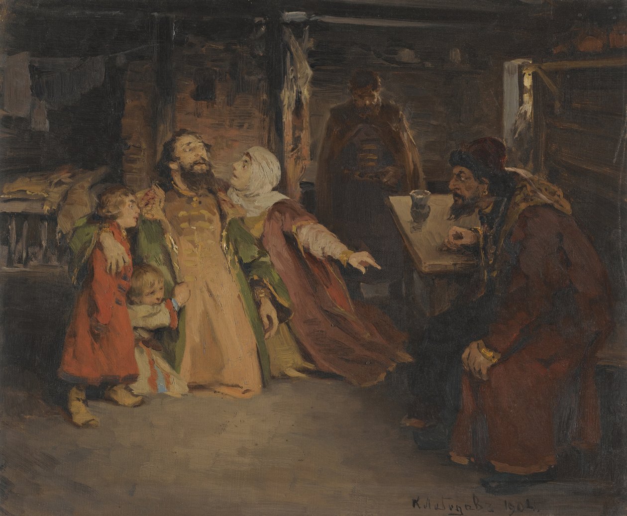 Ivan the Terrible by Klavdi Vasilyevich Lebedev