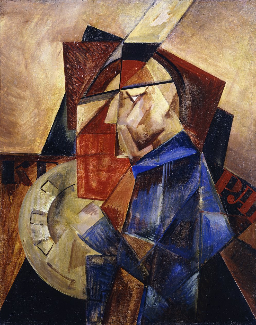 Cubo-Futurist Character by Ivan Klyun: Buy fine art print