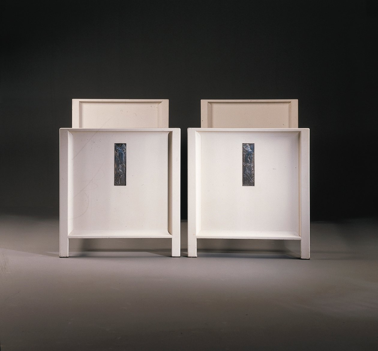 A Pair of Wiener Werkstatte Single Beds by Koloman Moser