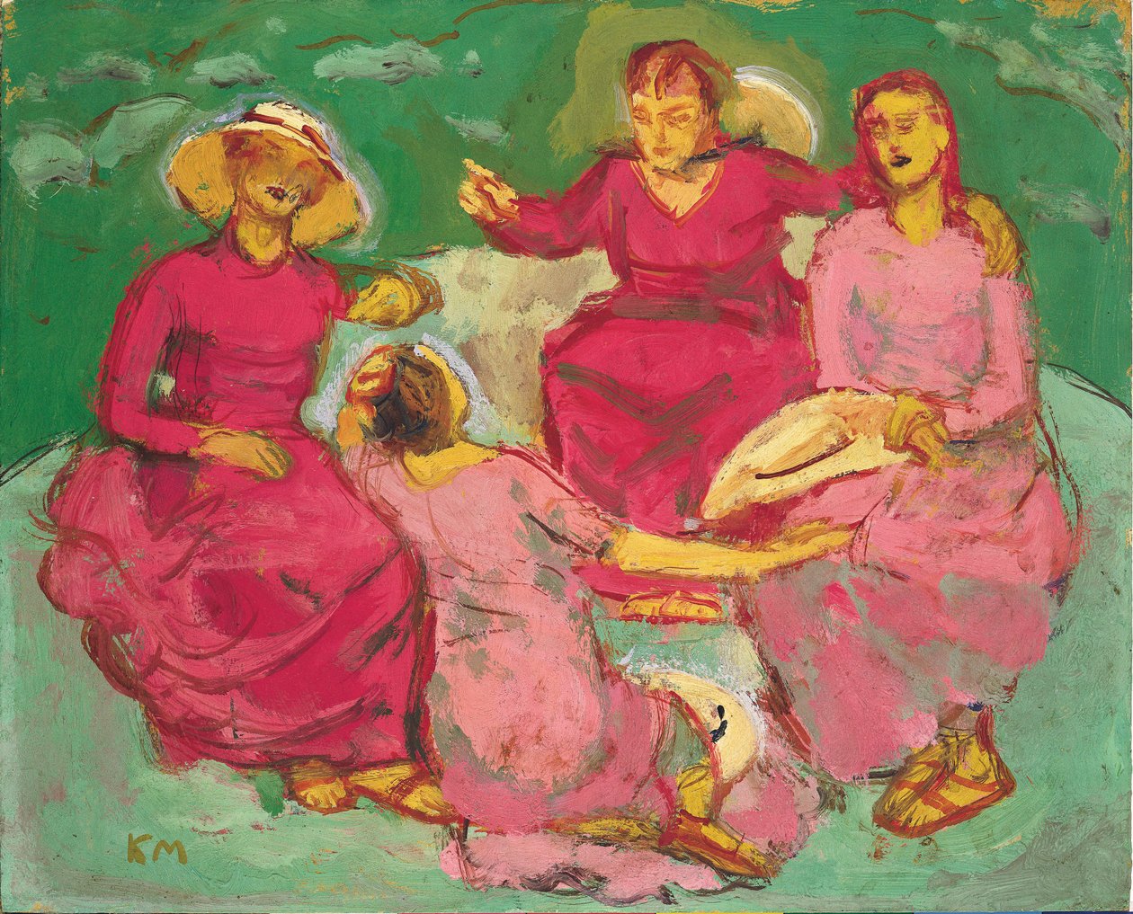 Outdoor Quartet by Koloman Moser