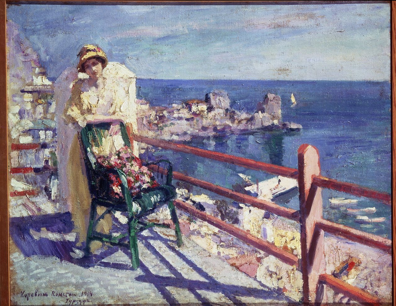 Gurzuf by Konstantin Alekseevich Korovin