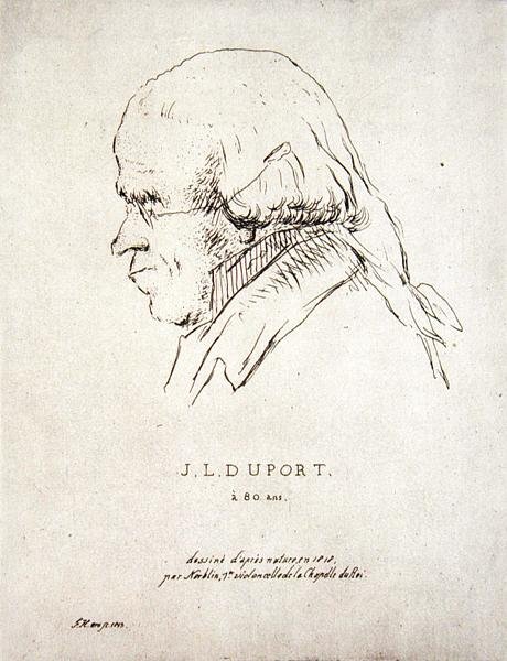 Jean-Louis Duport at 80 years by Korblin (after)